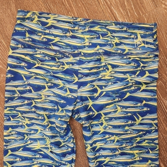 Guy Harvey Key West Fish Leggings Size Medium NWOT - Picture 5 of 8